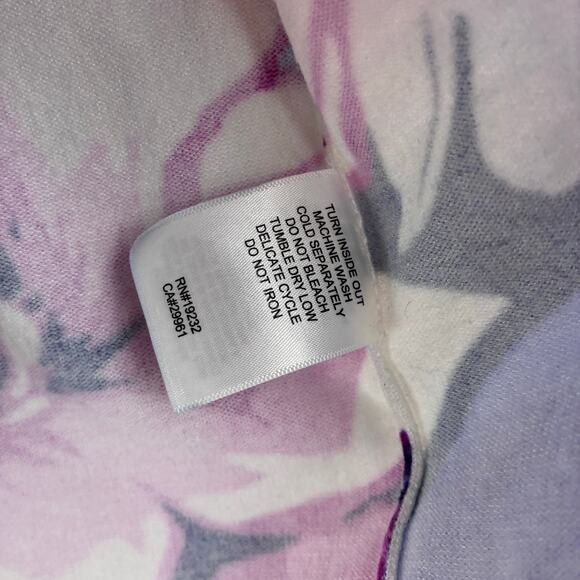 Alfred Dunner 3/4 Sleeve Sweater Women's Petite Measured Medium Floral Sparkle - Picture 5 of 11